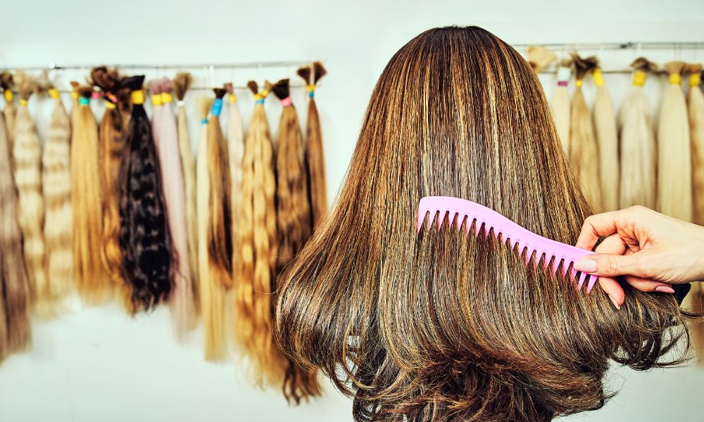 tévhitek a hajpótlásról, hajpótlás fésülése