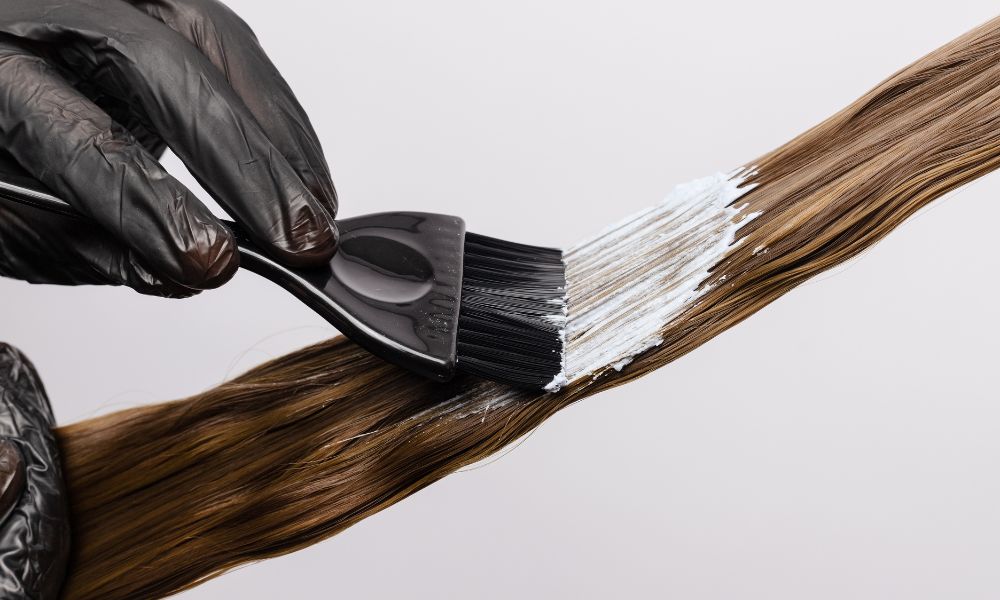 hajdúsítás festett hajra póthaj színezése