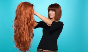 arcformához paróka hosszú póthaj