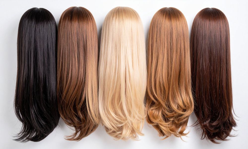 paróka árak különböző árnyalatú hajak