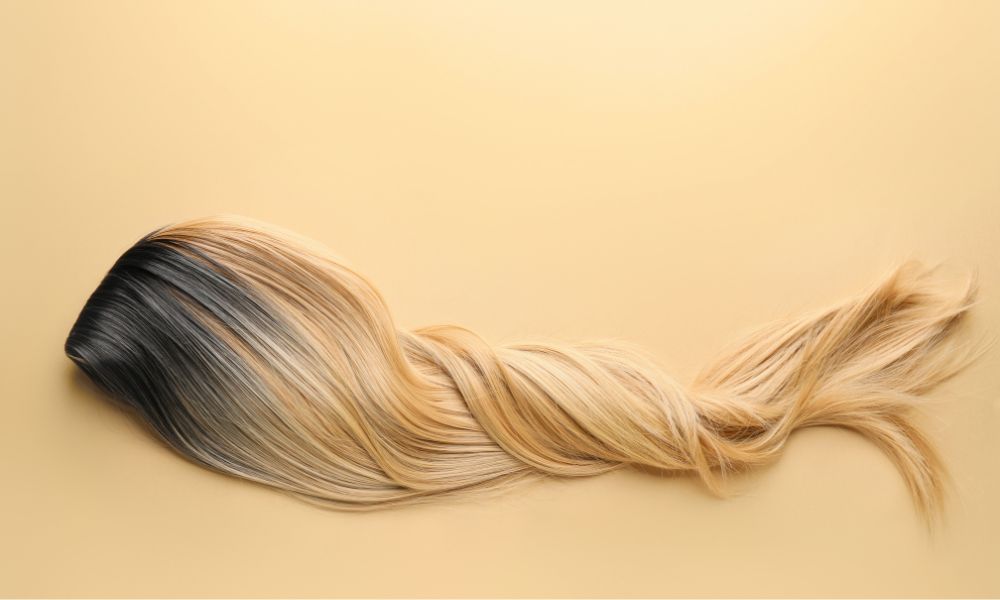 minőségi paróka balayage festéssel